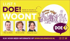 DOE! Woont kandidaten